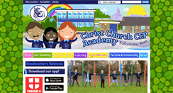 Desktop Screenshot of christchurchfolkestone.com